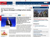 Bild zum Artikel: IWF-Ökonom mit Rechenschwäche - Der Sparer-Enteigner schlägt schon wieder zu