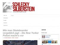 Bild zum Artikel: Wie man Skateboarder vergeblich jagt – Die New Yorker Polizei macht’s vor