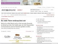 Bild zum Artikel: Tierprodukte in Deutschland: 
			  Der Rinder-Wahn