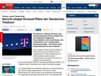 Bild zum Artikel: Entscheidung im Internet-Streit - Gericht stoppt Drossel-Pläne der Telekom