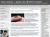 Bild zum Artikel: Obama verlangt Implantierung eines RFID-Chip!