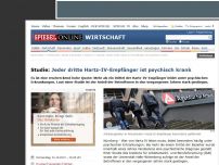 Bild zum Artikel: Studie: Fast jeder zweite Hartz-IV-Empfänger ist psychisch krank