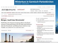 Bild zum Artikel: Volksentscheid: 
			  Bürger, kauft das Stromnetz!