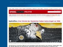 Bild zum Artikel: Späh-Affäre: Dreiviertel der Deutschen haben keine Angst vor der NSA