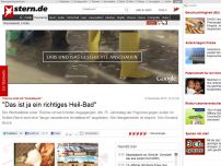 Bild zum Artikel: Therme wirbt mit 'Kristallnacht': 'Das ist ja ein richtiges Heil-Bad'