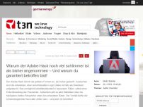 Bild zum Artikel: Warum der Adobe-Hack noch viel schlimmer ist als  bisher angenommen – Und warum du garantiert betroffen bist!