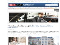 Bild zum Artikel: Umstrittenes Koalitionsprojekt: Die Mietpreisbremse hilft nur den Reichen
