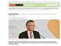 Bild zum Artikel: Josef Hecken: Funktionär empfiehlt psychisch Kranken Bier statt Therapie