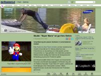 Bild zum Artikel: Games-Wissenschaft - Studie: 'Super Mario' ist gut fürs Gehirn