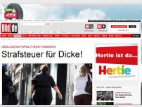 Bild zum Artikel: Gesundheitspolitiker fordern - Strafsteuer für Dicke!