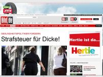 Bild zum Artikel: Gesundheitspolitiker fordern - Strafsteuer für Dicke!