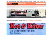 Bild zum Artikel: Zeitschriftenprojekt 'Kot & Köter': Ein Herz für Hundehasser