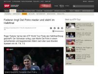 Bild zum Artikel: Federer ringt Del Potro nieder und steht im Halbfinal