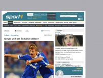 Bild zum Artikel: Meyer will bei Schalke bleiben