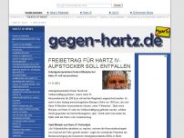 Bild zum Artikel: Freibetrag für Hartz IV- Aufstocker soll entfallen