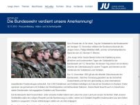 Bild zum Artikel: Die Bundeswehr verdient unsere Anerkennung!