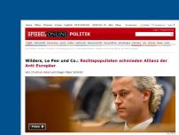 Bild zum Artikel: Wilders, Le Pen und Co.: Rechtspopulisten schmieden Allianz der Anti-Europäer