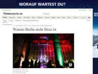 Bild zum Artikel: Partyszene in der Hauptstadt: Warum Berlin nicht Ibiza ist