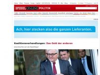 Bild zum Artikel: Koalitionsverhandlungen: Das Geld der anderen