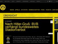 Bild zum Artikel: Nach Hitler-Gruss: BVB verhängt bundesweites Stadionverbot