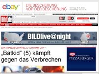 Bild zum Artikel: San Francisco wird zu „Gotham City “ - „Batkid“ (5) kämpft gegen das Verbrechen