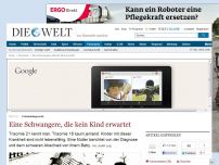 Bild zum Artikel: Pränataldiagnostik: Eine Schwangere, die kein Kind erwartet