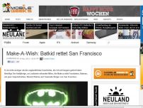 Bild zum Artikel: Make-A-Wish: Batkid rettet San Francisco