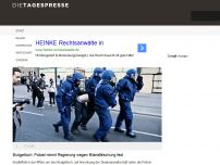 Bild zum Artikel: Budgetloch: Polizei nimmt Regierung wegen Bilanzfälschung fest