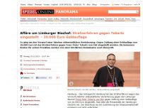 Bild zum Artikel: Affäre um Limburger Bischof: Strafverfahren gegen Tebartz-van Elst eingestellt