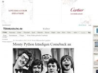 Bild zum Artikel: Weltbekannte Komikertruppe: Monty Python kündigen Comeback an