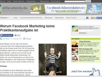 Bild zum Artikel: Warum Facebook Marketing keine Praktikantenaufgabe ist