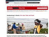 Bild zum Artikel: Ausbeutung in Kenia: Für eine Tüte voll Fisch