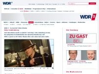 Bild zum Artikel: WDR 2 - Zu Gast bei Tobias Häusler: Udo Lindenberg