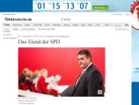 Bild zum Artikel: Koalitionsverhandlungen: Das Elend der SPD