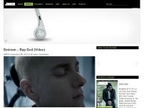 Bild zum Artikel: Eminem – Rap God (Video)