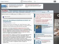 Bild zum Artikel: Petition für Abschaffung der Sanktionen bei ALG II: nur wenig Resonanz