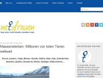 Bild zum Artikel: Massensterben: Millionen von toten Tieren weltweit