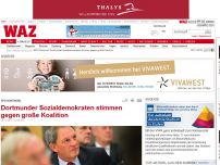 Bild zum Artikel: Dortmunder Sozialdemokraten stimmen gegen große Koalition
