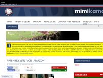 Bild zum Artikel: Phishing Mail von “Amazon”