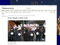 Bild zum Artikel: Burschenschaftstreffen in Innsbruck: Eine Stadt wehrt sich