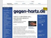 Bild zum Artikel: Hartz IV Behörde will kritischen Bericht verbieten