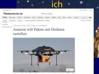 Bild zum Artikel: Online-Versandhändler: Amazon will Pakete mit Drohnen zustellen