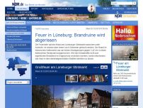 Bild zum Artikel: Feuerwehr bekämpft Großbrand in Lüneburg