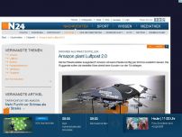 Bild zum Artikel: Drohnen als Paketzusteller - 
Amazon plant Luftpost 2.0