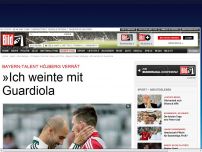 Bild zum Artikel: Bayern-Talent verrät - HÖJBJERG »Ich weinte mit Guardiola