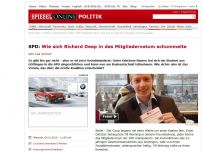 Bild zum Artikel: SPD: Wie sich Richard Deep in das Mitgliedervotum schummelte