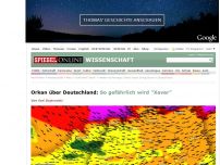 Bild zum Artikel: Orkan über Deutschland: So gefährlich wird 'Xaver'