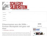 Bild zum Artikel: Friseurnamen aus der Hölle – Furiose Wortspiele mit ganz viel Haar