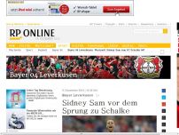 Bild zum Artikel: Bayer Leverkusen - Sidney Sam vor dem Sprung zu Schalke