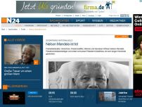 Bild zum Artikel: Südafrikanischer Nationalheld Nelson Mandela gestorben